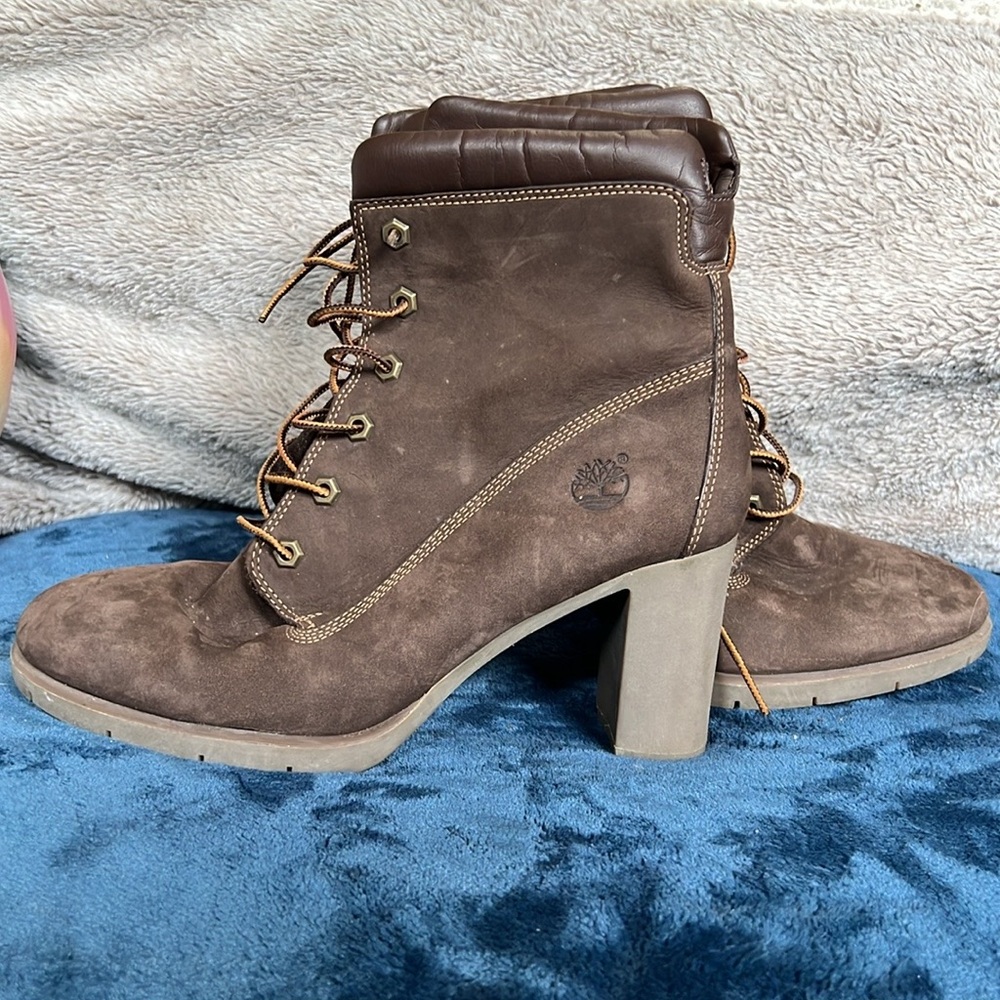 Timberland heeled boots